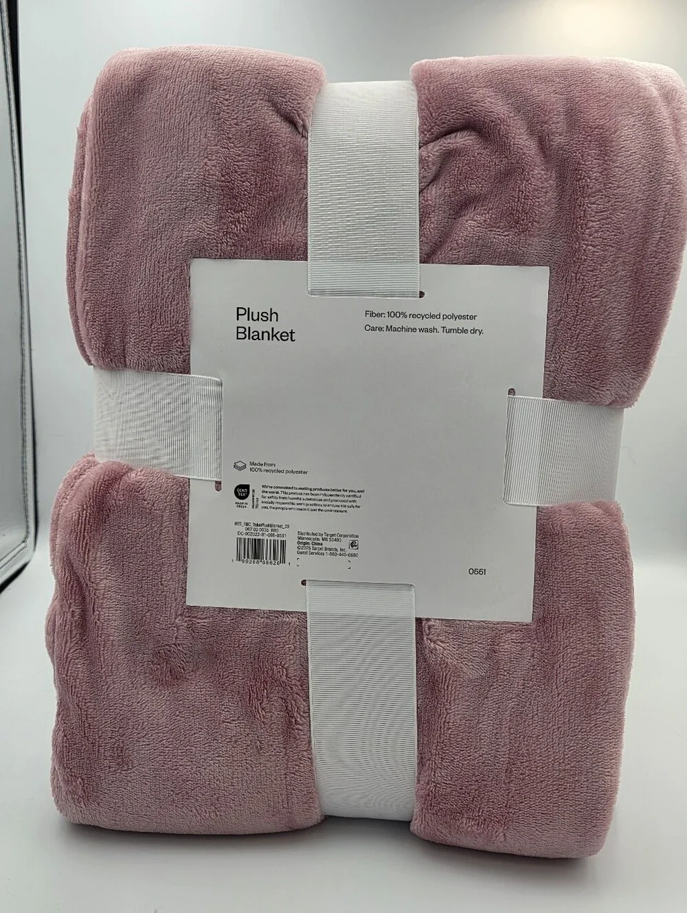 Room Essentials Plush Blanket XL Twin Nwt